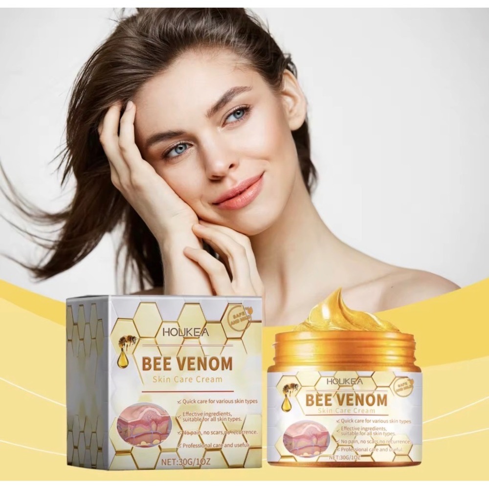 NEW Houkea Bee Venom Skin Care Cream Moisturizing Firming Nourishing Face Cream
